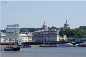 Über die Nordsee nach London- Morgenster